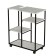 Water stand "Water Loft", 665 × 350 × 790 mm, color white concrete