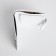 Wallet on the button, Textura, white color