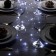 Garland "Mishura" 5 m Rosa, IP20, silver thread, 100 LED, white glow, USB