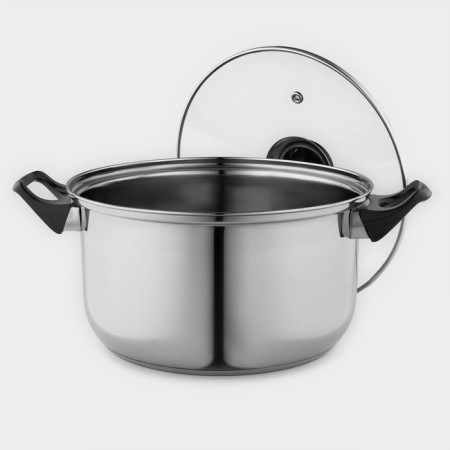 A stainless steel pan “Black Night”, 3 l, with a lid-3
