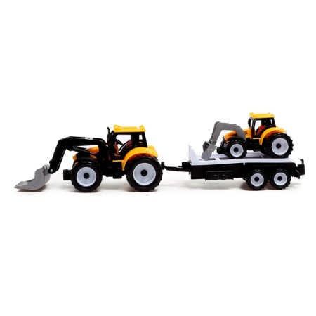 Tractor inertial "Farmer", with a trailer and tractor-1