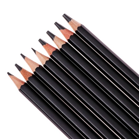 A set of pencils of chernographic 8 pieces (14V, 12V, 10V, 8V, 6V, 4V, 2V, c)-2