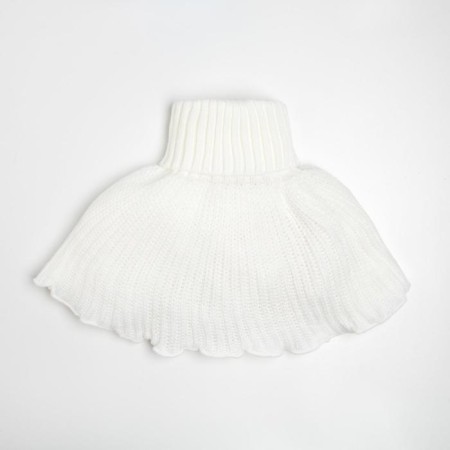 Scarf manif, white color, size l (8 years)-1