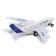 Metal “passenger”, inertial, light and sound effects, white-blue color.