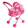 Stroller for dolls, a metal frame, the color of mix