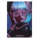 College and integrated college, A5, 64 sheets, girl. Neon, Blok in a cage, glossy lamination