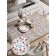 A set of napkins for setting the table "Field bouquets", rectangular, rounded edges, size 30x46 cm, 4 pcs