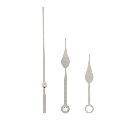 A set of 3 arrows for 55/70/77 mm watches, packing 10 pcs, silver