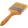 Brush flat bison 01005-100, light natural bristles, wooden pen, 4 ″/100mm