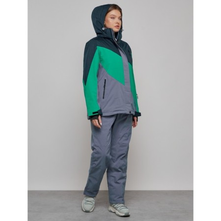 Ski costume is female, size 56, black color-7