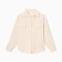 Women's blouse Minaku: Velvet Collection Milk color, river 52