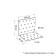 Corner Fixing equilateral tundra Krep, 80x80x100x2 mm