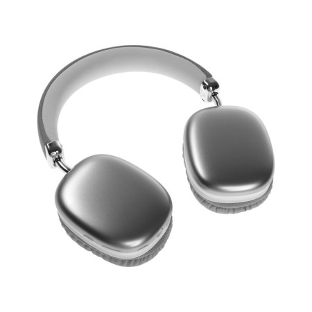 Wireless headphones RX-8 are full-sized, microphone, BT5.3, AUX, 400 Mach, silver-8