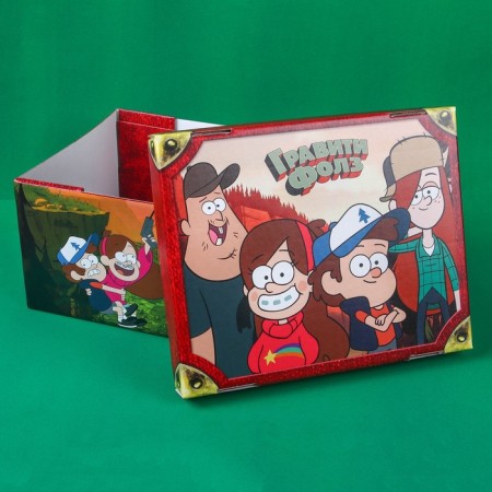 Gift box with a lid, folding, 31x25.5x16 cm, gravity farz-5