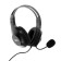Dialog Homeline HS-M230 headphones, game, full-size, microphone, 2x3.5mm, 1.5 m, black