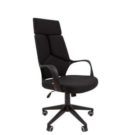 Office chair "Chairman" 525 fabric, black-1