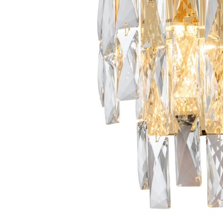 Bra Indigo, 12029/2W Gold. 2x40W, E14, 220x130x300 mm, transparent color-3