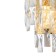 Bra Indigo, 12029/2W Gold. 2x40W, E14, 220x130x300 mm, transparent color