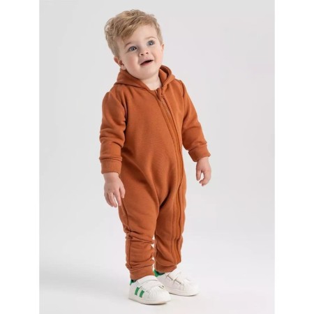 Children's overalls with MOWBABY BALOO ears, height 86 cm, brown color