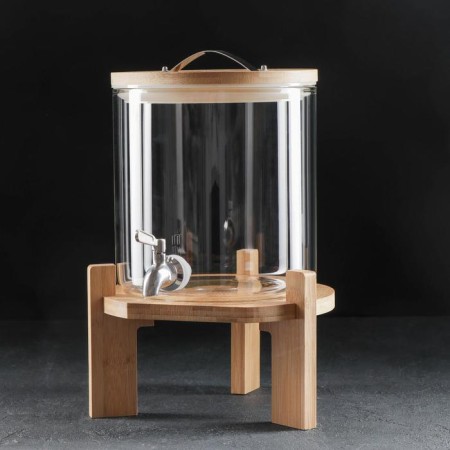 Dispenser for drinks on the stand "Bank", 5 liters