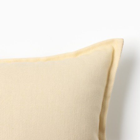 Ethel pillow, 30x50+1 cm, milk, 100% cotton-1
