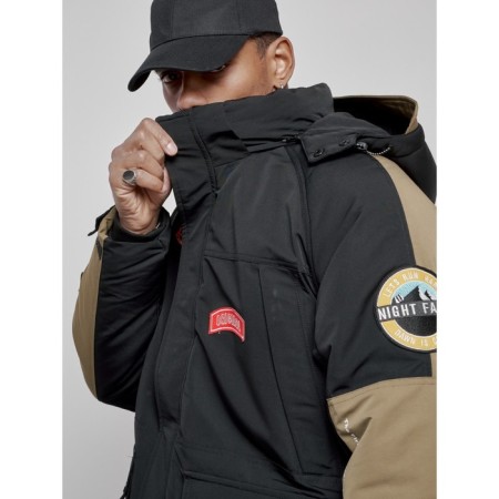 Male Winter jacket, size 56, black color-9