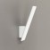 Sconces Citilux "Descart" CL704020N, ​​6x24 cm, 1x6W, LED, white color