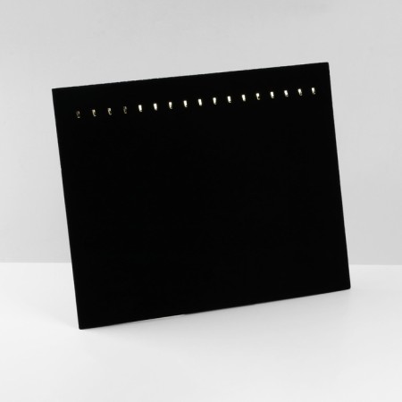 Top for chains, for 17 seats, 37.5 × 1.5 × 30.5 cm, black color-1