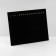 Top for chains, for 17 seats, 37.5 × 1.5 × 30.5 cm, black color