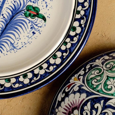 Set for pancakes Rishtan, 7 items: pancake 24.5 cm, 6 plates 17cm-4