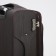 Small 24 suitcase "on lightning, code castle, with extension, brown color