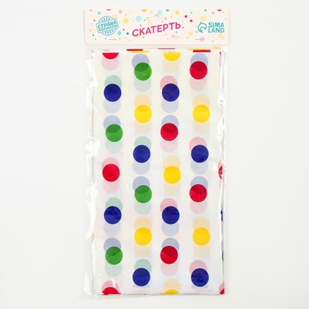 The tablecloth "Confetti", 137x274 cm.-5