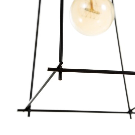 Bayerlux lamp "Angelo" 1x40W E27 Black 18x18x70cm-6
