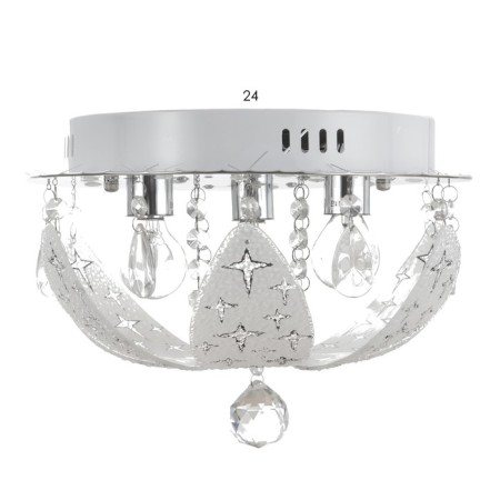 Chandelier 5844/300 CR chrome 3x40W E14 LED PDU 30x30x19cm-5