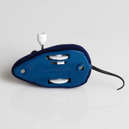 Clockwork mouse, 7 cm, dark blue-3