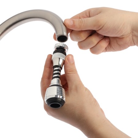 Zein Z3604, rotary, on a hinge, flexible, 2 modes, chrome/black-10