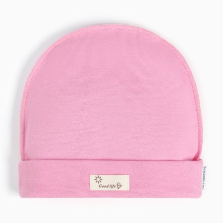 A cap for a girl, pink color, size 42-44