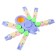 Developing toy "spider", color mix