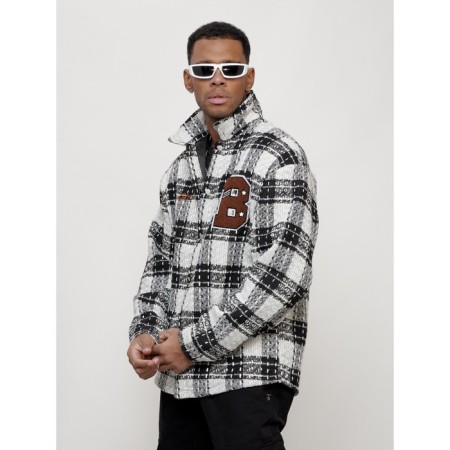 Male windbreaker, size 56, light-gray color-7