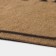 Rug -shaped shade of the Welcome, without edging, 40 × 60 cm, beige color
