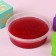 Slime "Glass" with red sparkles, 90 g