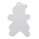 Christmas tree decoration for painting "cookie" with a suspension, brush