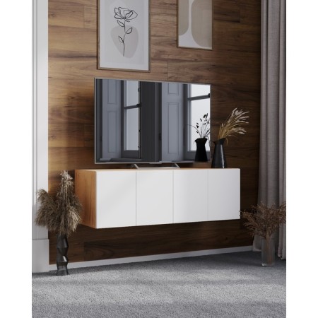 Tumbling TV suspended Delhi-2, 1002x370x330, oak craft gold/white