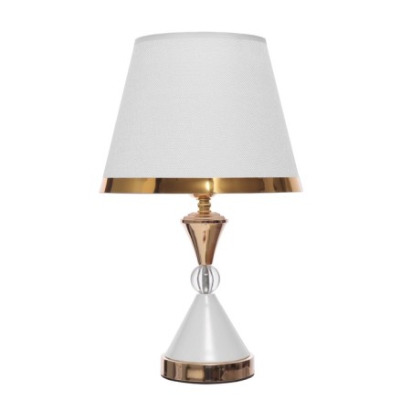 Celeste table lamp E27 40W white-gold 25x25x42.5 cm-5