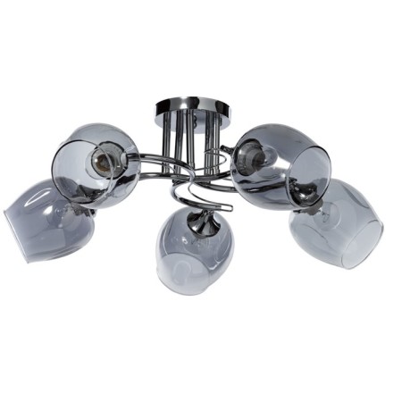 Alpha chandelier, size 60x22x60 cm, 300W 5XE27 IP 20