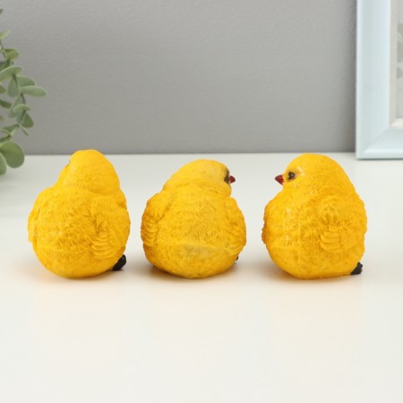 Figure "Chicken" 6x6x6cm / set 3pcs-3