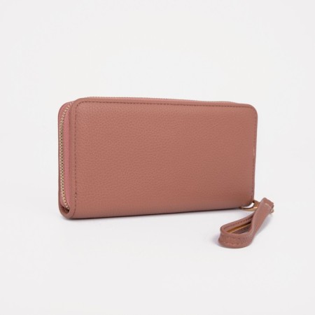 Women's wallet with lightning, pink color-1