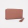 Women's wallet with lightning, pink color
