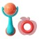 A set of rattles with a “vegetable mix” teether, 2 pcs