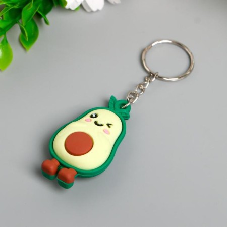 Trick Rubber "Avocado with a leaf" 5x1.5x3 cm-1